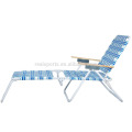 Faltbare kampierende Stühle, justierbarer Strandstuhl, leichter Luxusklappstuhl / kampierender Stuhl und Strandbett